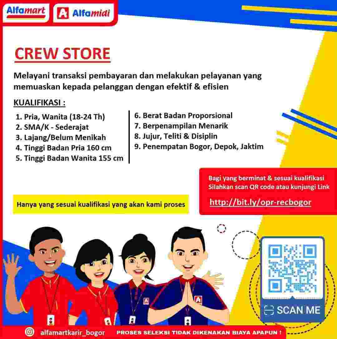 Lowongan Kerja Terbaru Pt Sumber Alfaria Trijaya Tbk Alfamart Brance Bogor Random Email Loker