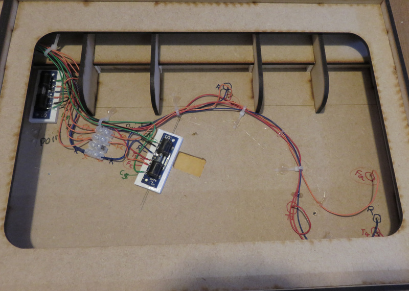 Michael's Model Railways Point motors and wires