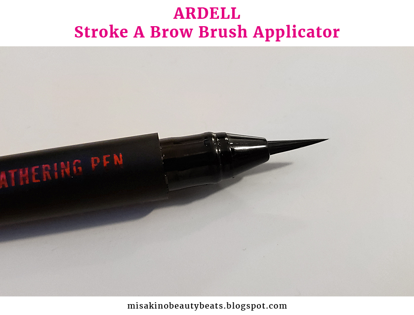 Review Ardell Stroke A Brow Feathering Pen MISAKINO