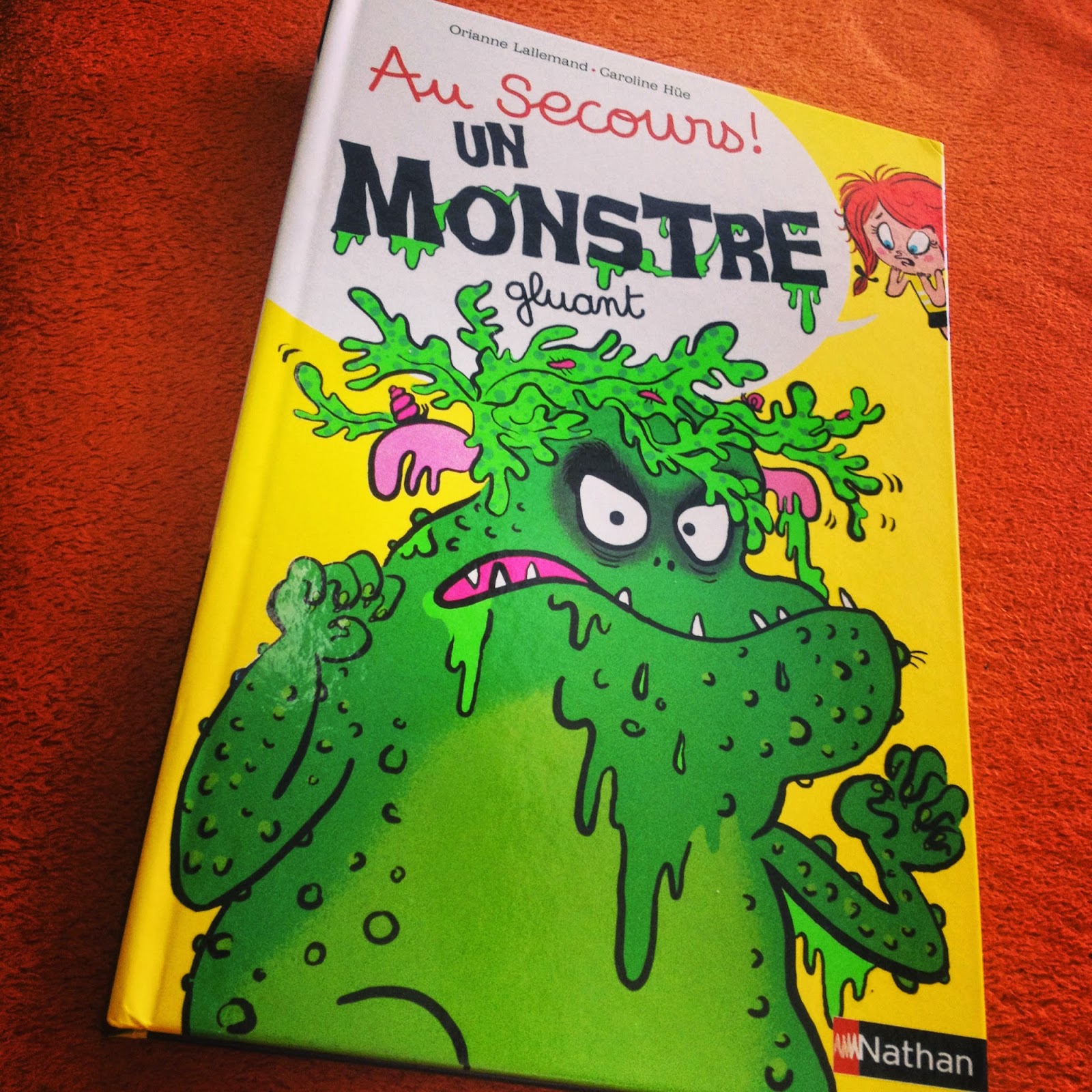 Au Secours Un Monstre Gluant Album Anime