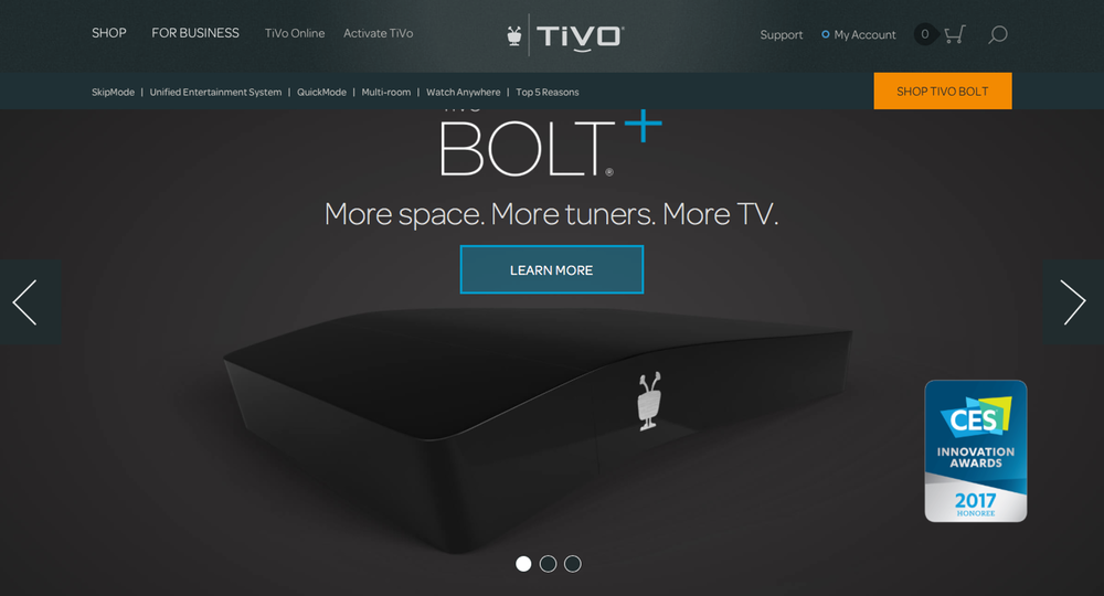 Basil's Blog Hating TiVo