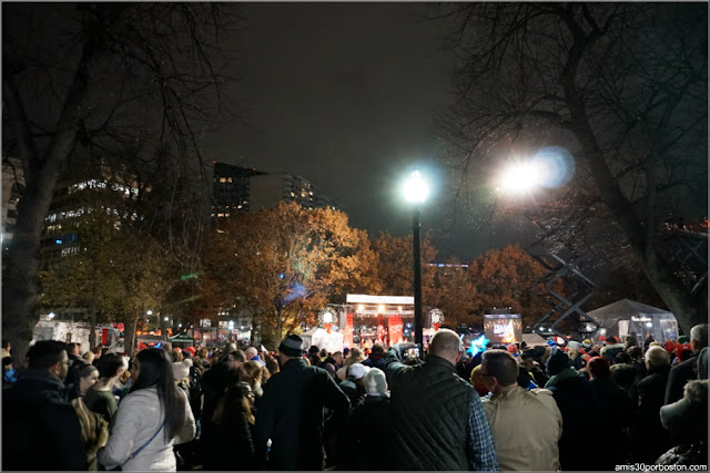 Encendido del Árbol de Navidad Oficial de Boston Encendido del Árbol de Navidad Oficial de Boston