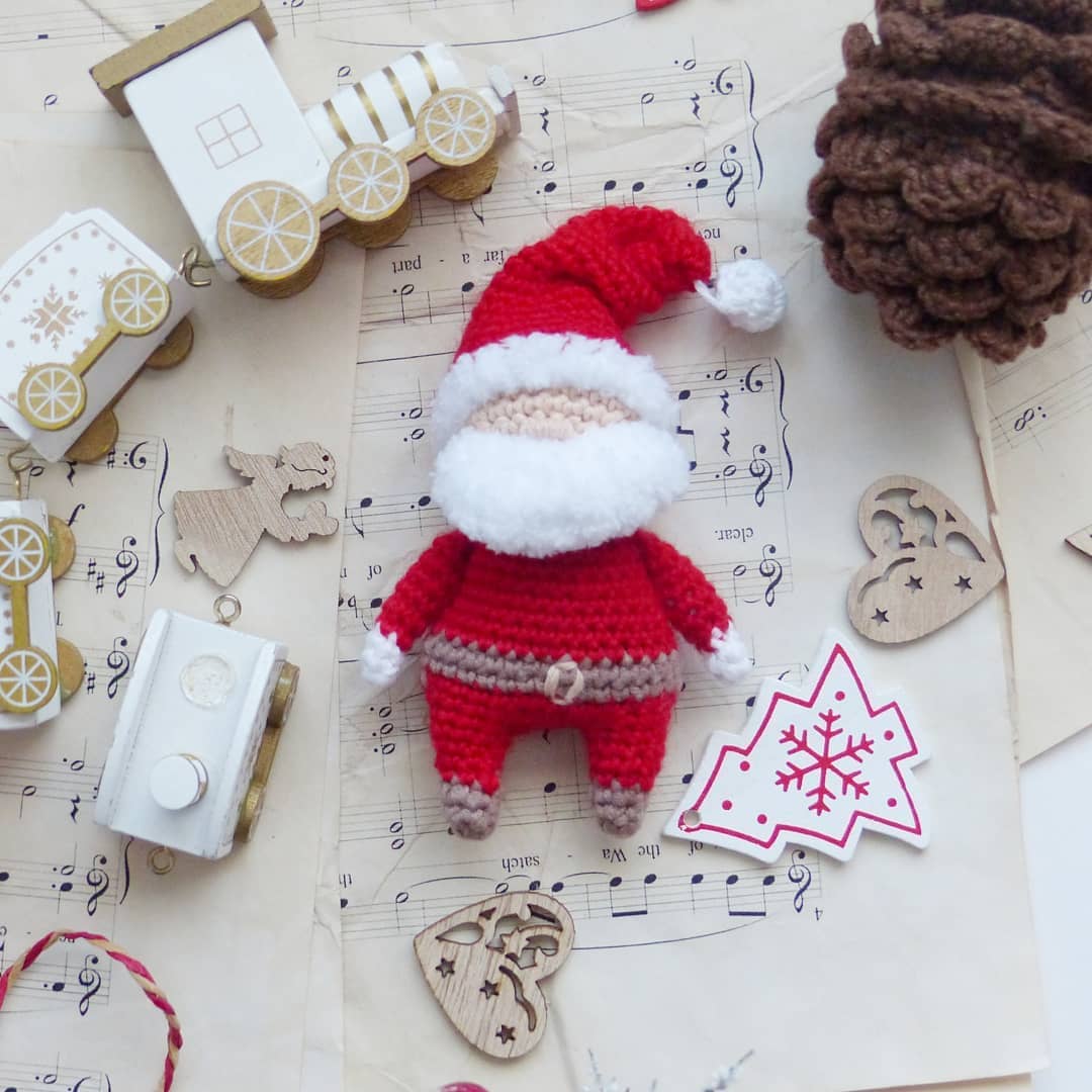 Amigurumi Santa Claus pattern