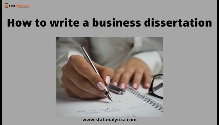 business dissertation definition