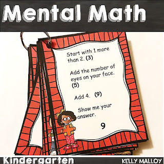 Mental Math Kindergarten