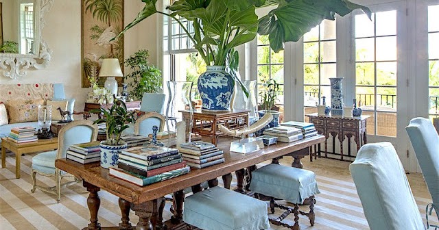 Chinoiserie Chic: The Library Dining Table