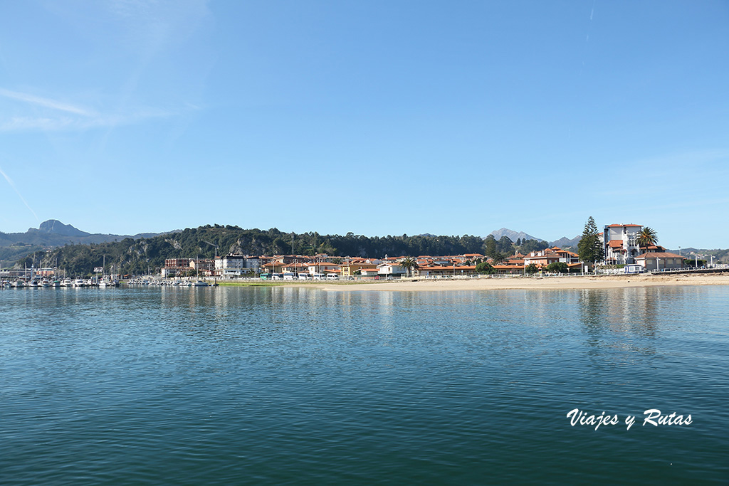 Vistas desde el Paseo de la Grua, Ribadesella