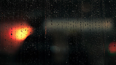 Wallpaper, Glass, Water Drops, Macro, Rain
