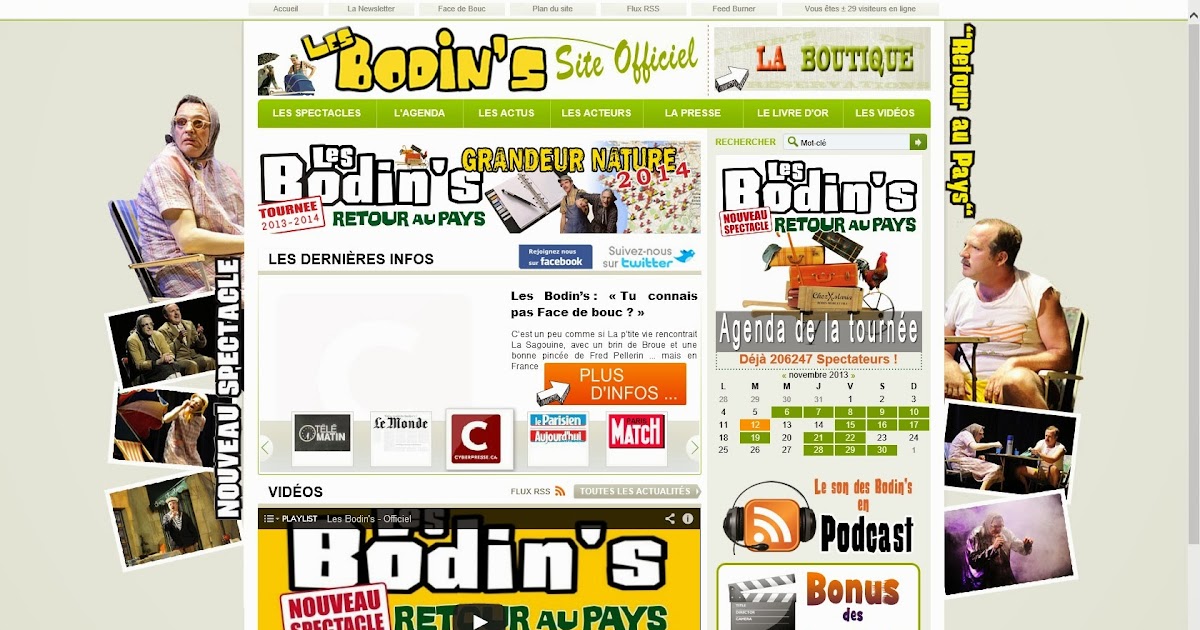 Les Bodin's Bienvenue à La Capitale Streaming PAPYCHOULO: les bodins - site officiel