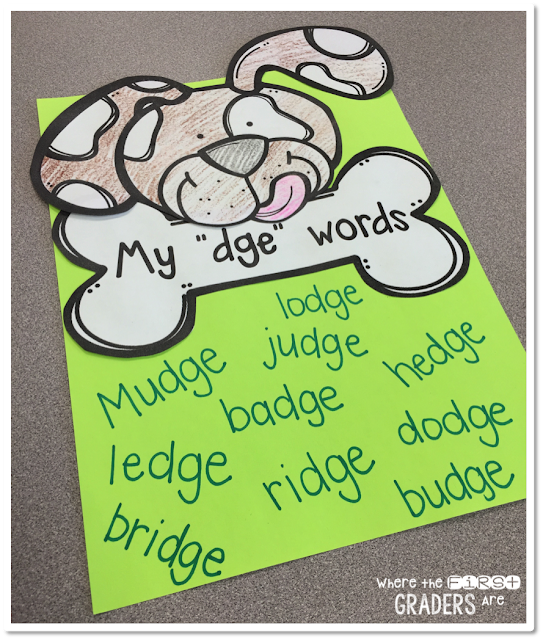 I'm here to bring you a super easy, quick and fun phonics activity freebie that is PERFECT for your end of year first graders!! If your students are anything like mine, they are huge fans of the Henry and Mudge series. The 'dge' phonics pattern is one that we save for the end of the year, so it just made sense to combine them or fun AND learning!!