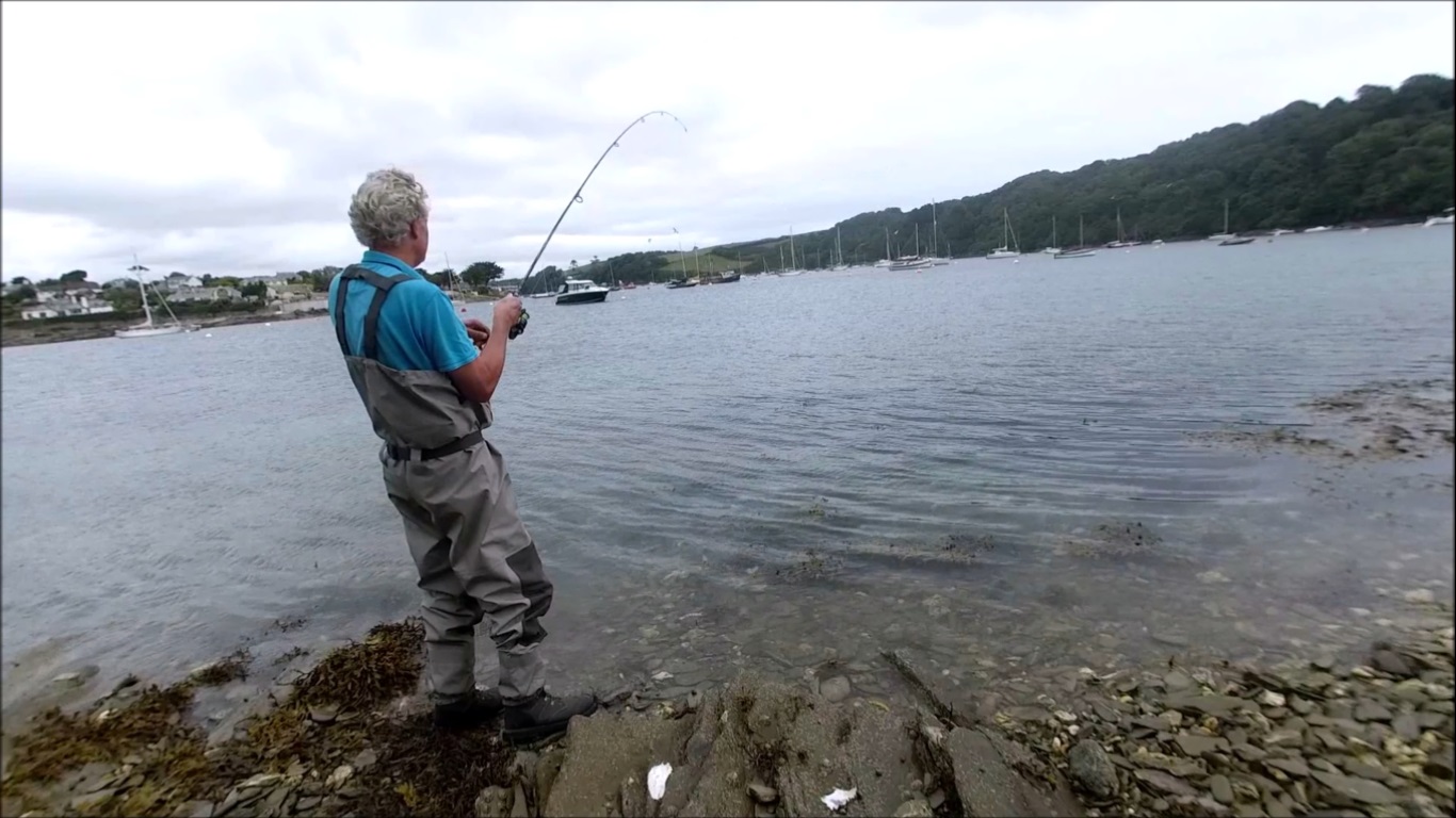 Cornish Shore and Kayak Fisherman: Bombarda Float Fishing for Bass with  Sandeel Flies - Awesome Fun