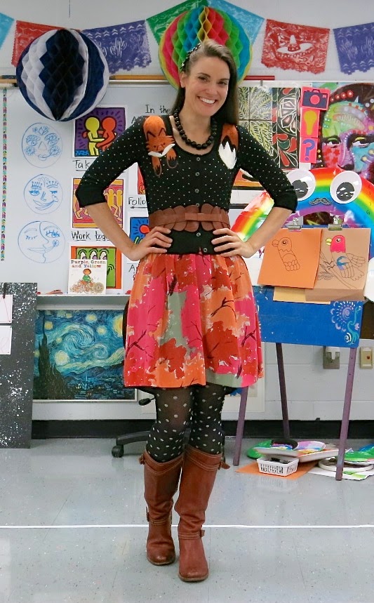 Cassie Stephens: What the Art Teacher Wore #119 and Spooky Ensembles of ...