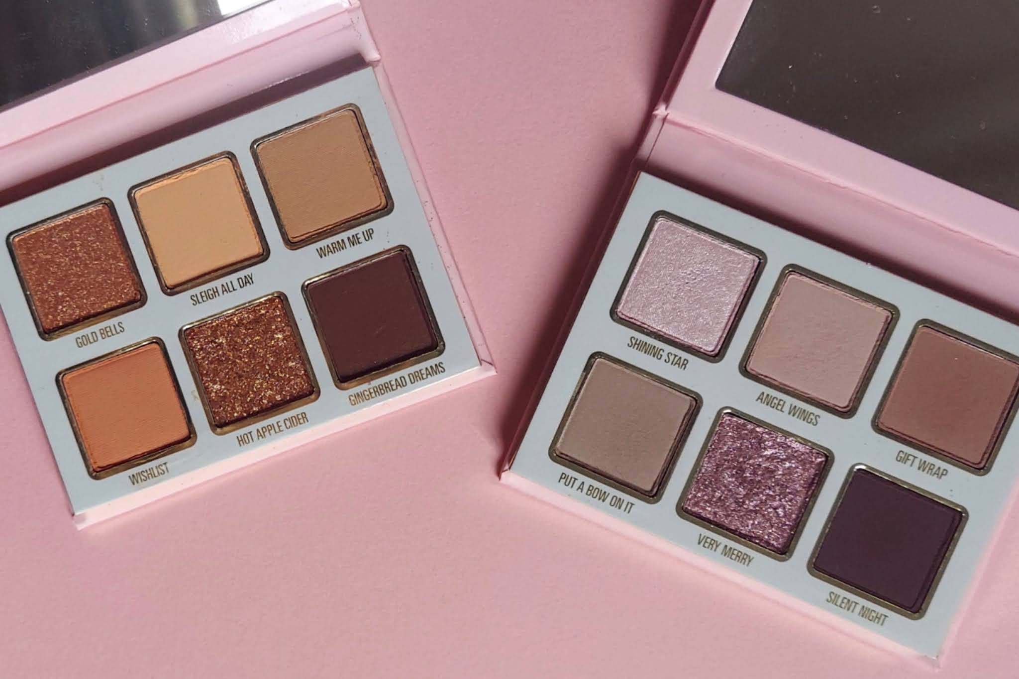 KYLIE COSMETICS MINI 2020 HOLIDAY PALETTE DUO REVIEW