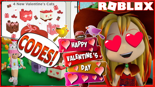 Roblox Gameplay My Cat Box Happy Valentine S Day 2 Codes And Getting The Valentine Kitty Steemit - roblox code prizes