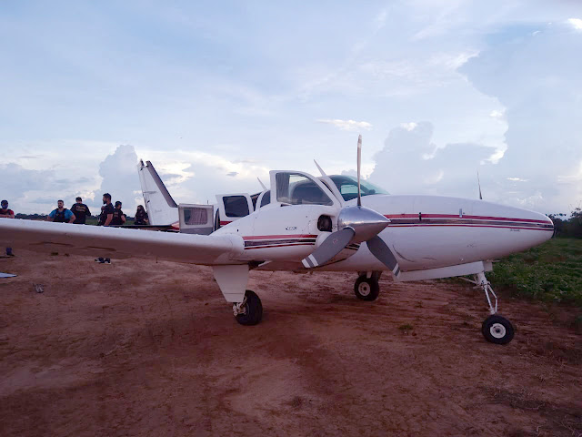 Força Aérea Brasileira e Polícia Federal prendem piloto com quase 600 quilos de cocaína em avião na capital 3 Força Aérea Brasileira e Polícia Federal prendem piloto com quase 600 quilos de cocaína em avião na capital