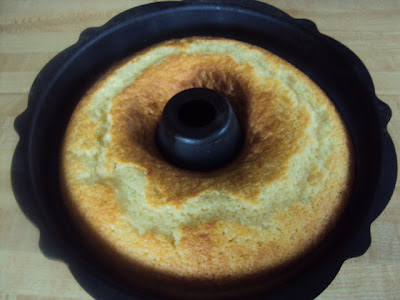  Scratch ingredients turned into a warm & delicious Hot Milk Cake!