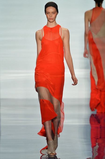 Couture Carrie: Haute Orange Dresses
