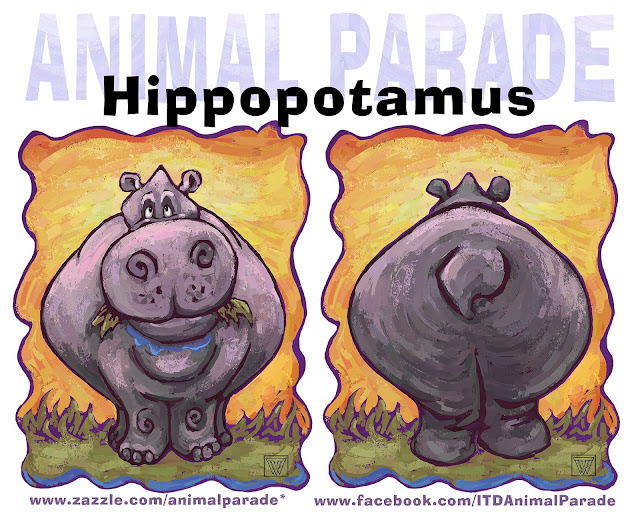 Heads and Tails Hippo