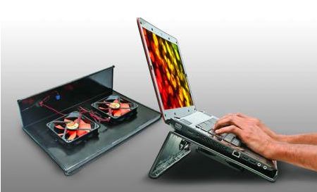 A simple laptop stand and cooler | Innovative idea for laptop users