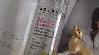 Boots, Boots skincare, Botanics skincare, Micellar water, Highstreet skincare, Review, Skincare Review