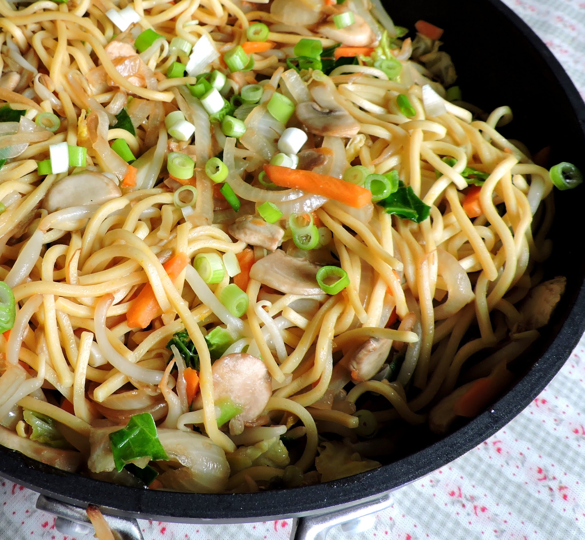 Vegetable Chow Mien (Small Batch) The English Kitchen