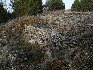 Estabilización del terreno. Castro de El Palomar