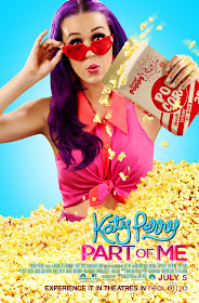 Katy Perry Part of Me Movie Pop corn Movie Poster