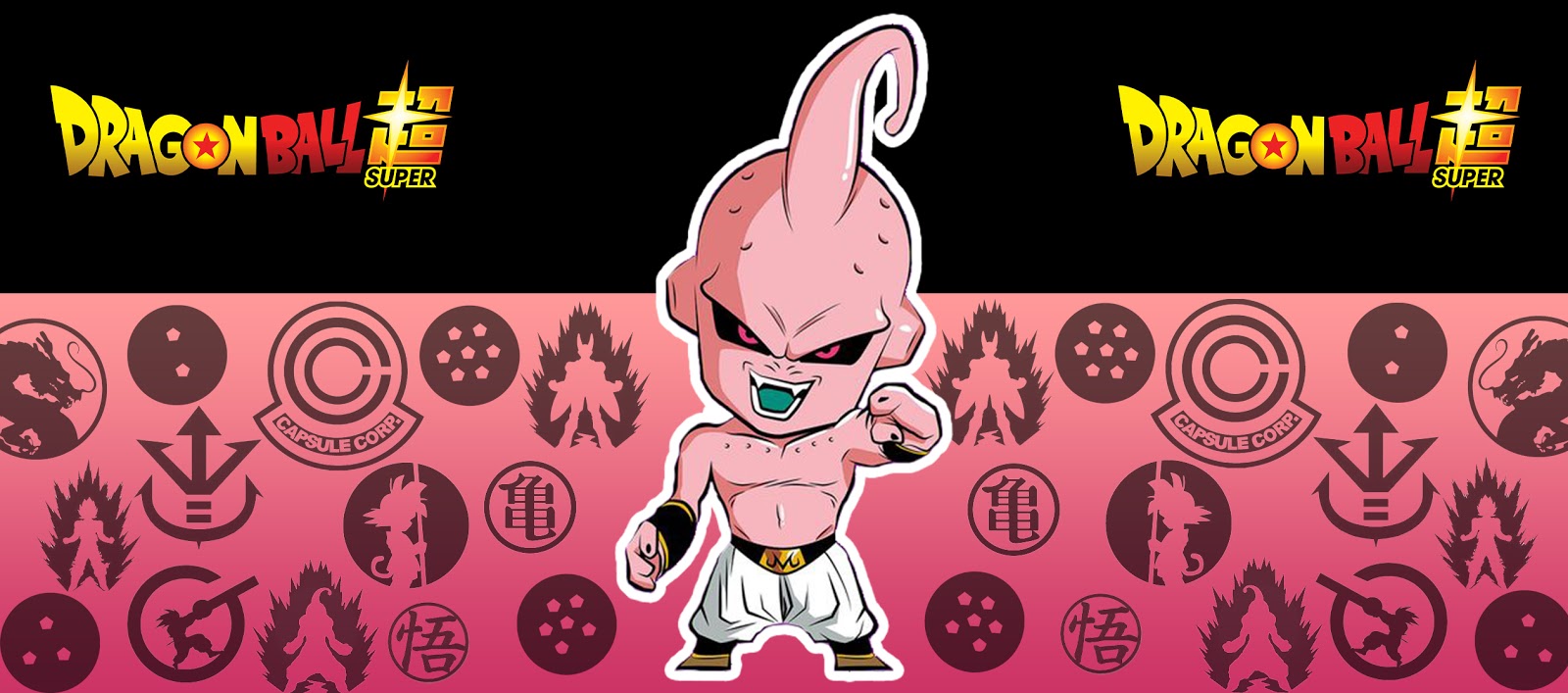 Caneca Dragon Ball Super Cb Majin Boo Anime Desenho Símbolos