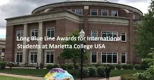 Long Blue Line Awards for International Students at Marietta College, United States