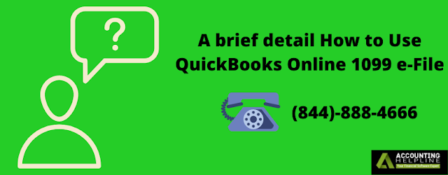 How to Use QuickBooks Online 1099 e-File