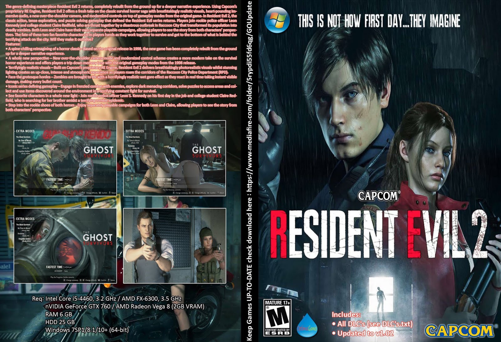 resident evil 2 remake online store