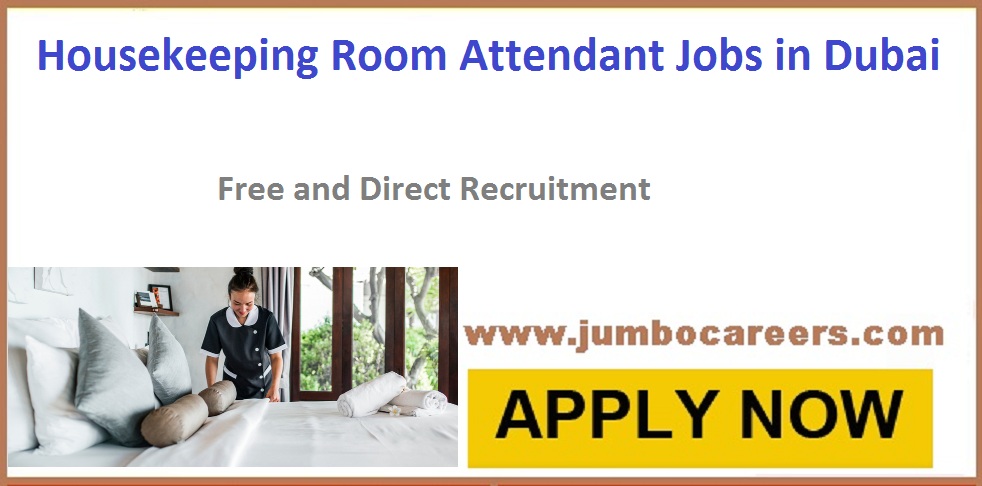 Housekeeping Room Attendant Jobs In Dubai Female Only