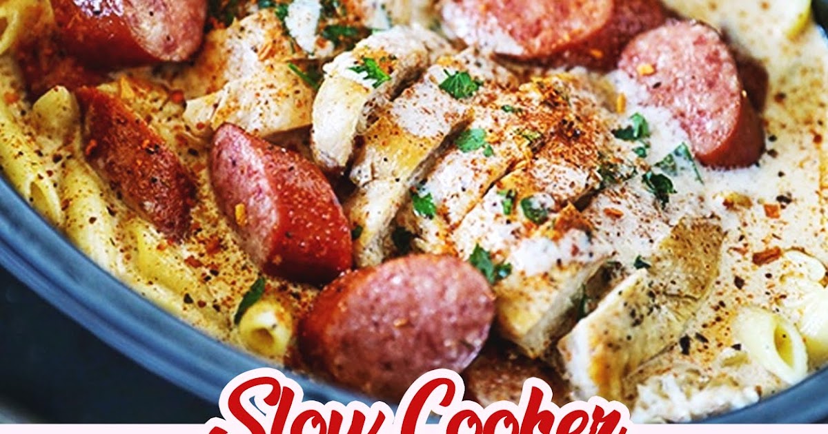 Slow Cooker Cajun Chicken Alfredo Recipe 3 SECONDS