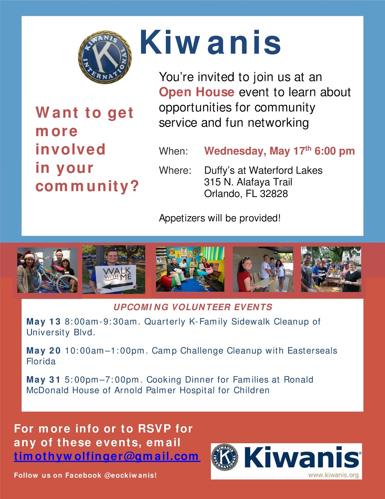 Kiwanis Club of East Orange County May 2017