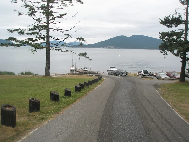 Washington Park boat ramp on Guemes channel