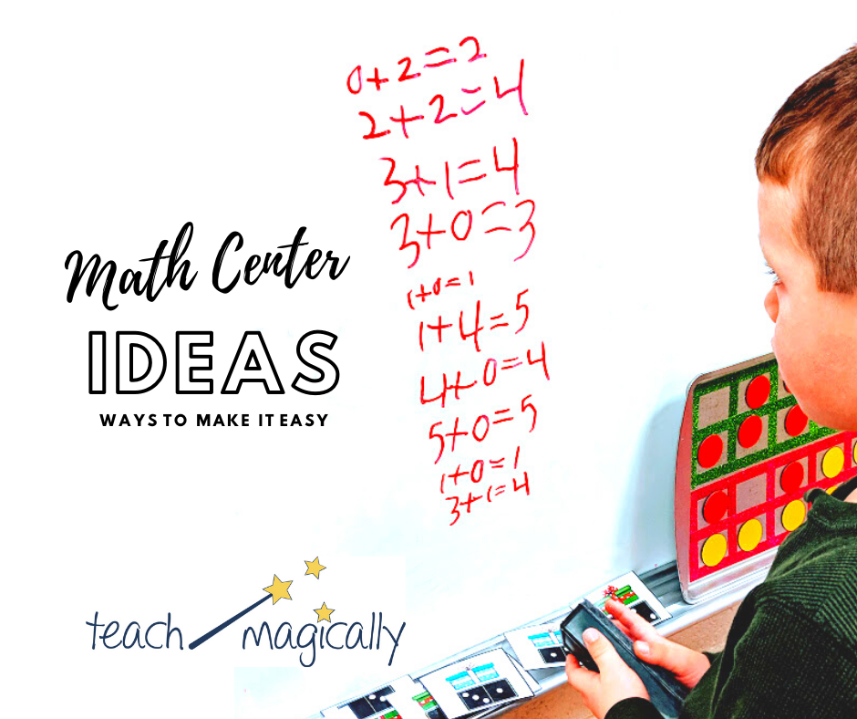Teach Magically 7 Math Centers Ideas to Make Math Easy