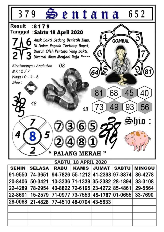Prediksi Syair Hk 18 April 2020 Syair Togel Hk Pangkalantoto