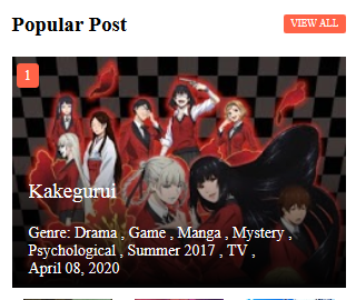 Popular Post Anime 