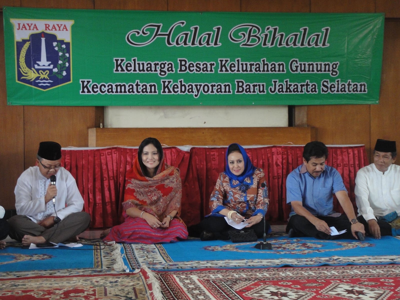 melanileimena Hala Bihalal Keluarga Besar Kelurahan Gunung Kecamatan