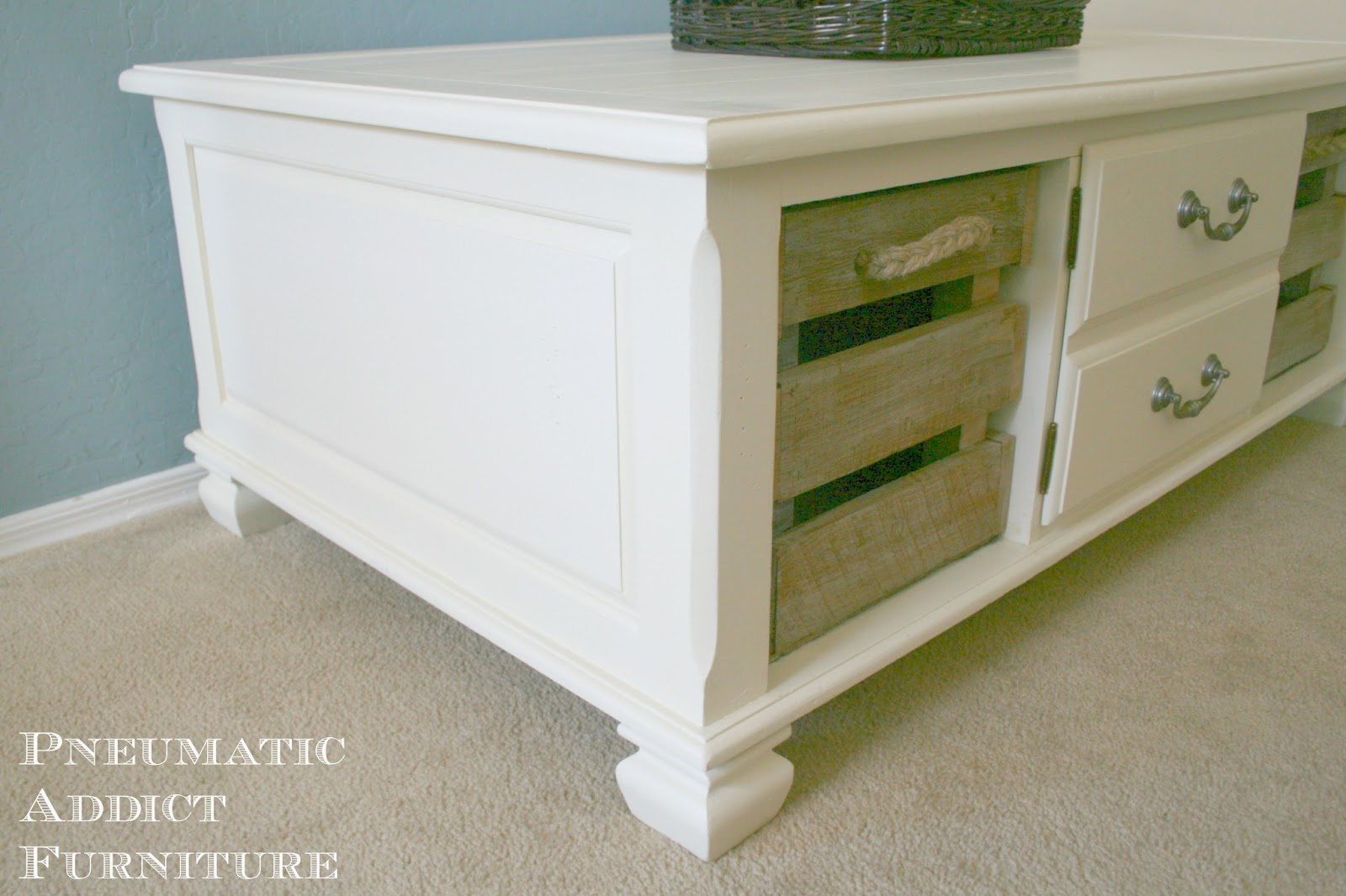 CottageStyle Coffee Table Transformation Pneumatic Addict