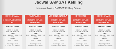 Samsat Keliling Agustus 2017 Samsat Keliling Agustus 2017