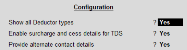 tds configuration in tally