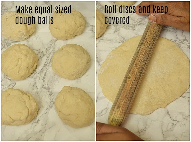 homemade pita bread recipe steps