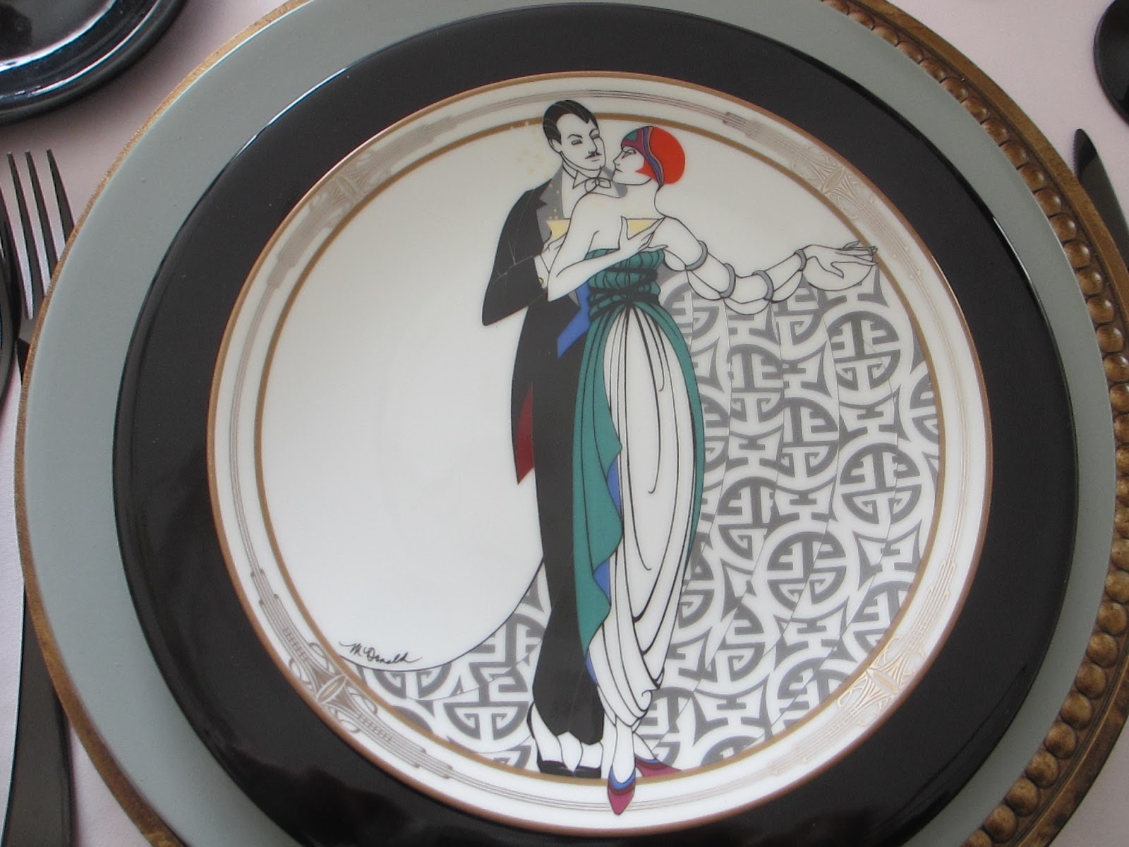 The Guest Art Deco Tablescape