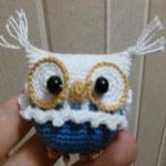 patron gratis buho amigurumi | free pattern amigurumi owl 