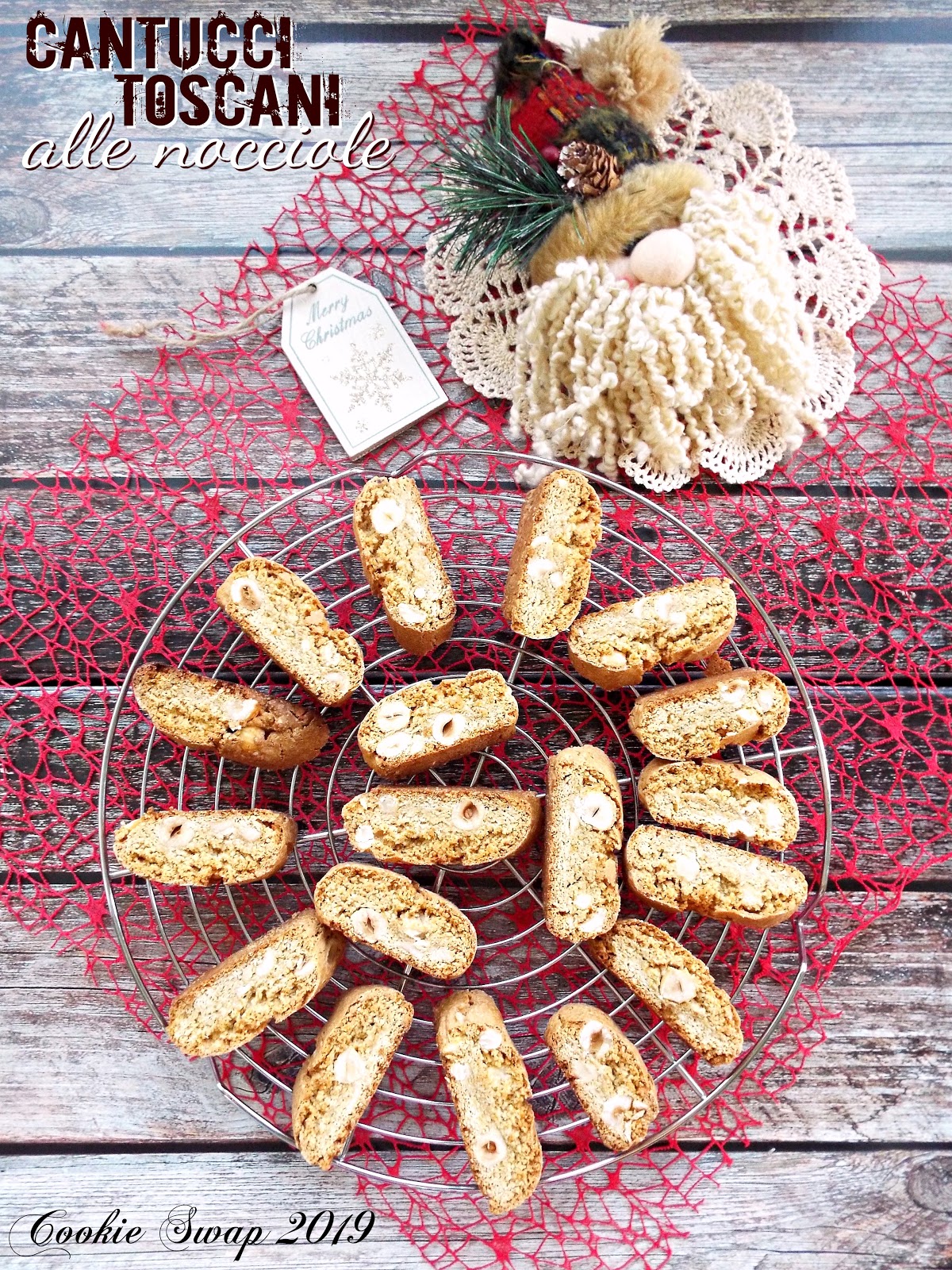 Biscotti Di Natale Nocciole.Cantucci Toscani Alle Nocciole