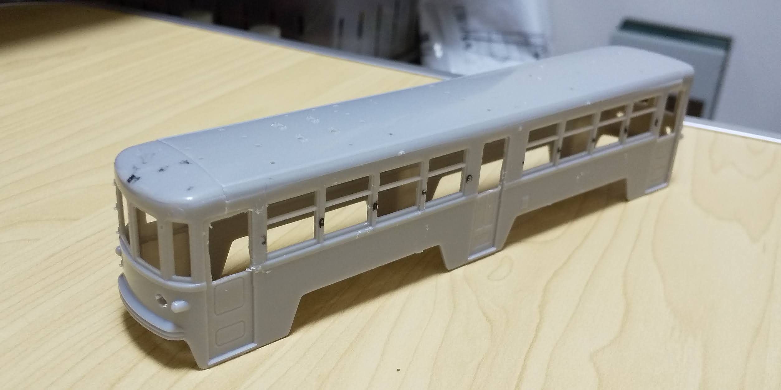 高評価の贈り物 1/80 玉電デハ60形塗装済みプラキット（トラムウェイ
