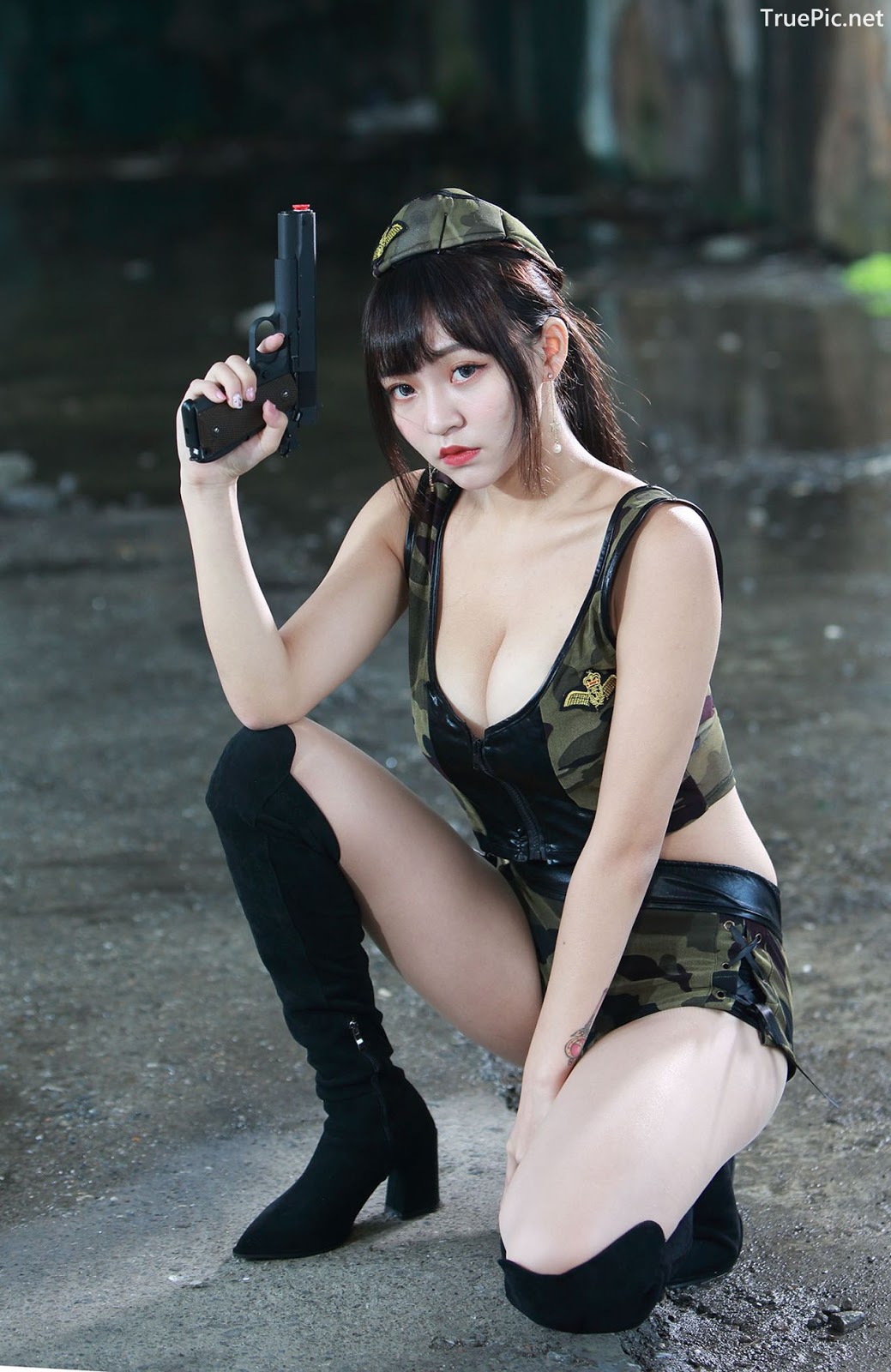 Image-Pretty-Taiwanese-Girl-林襄-Beautiful-And-Sexy-Warrior-Girl-TruePic.net- Picture-34