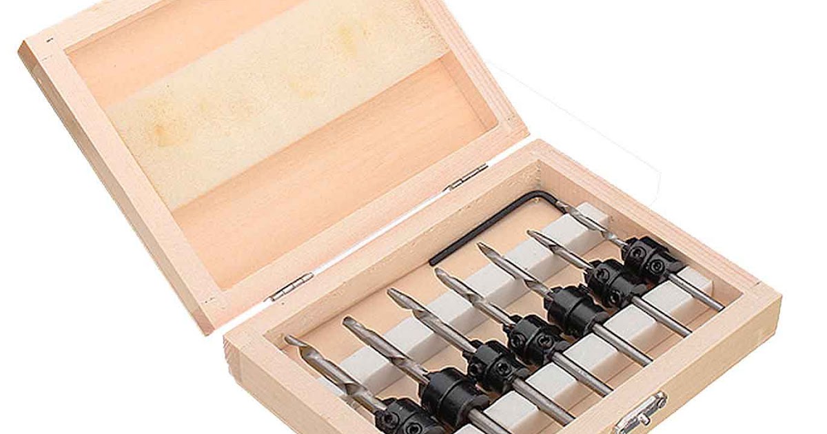 Countersink Drill Bit HSS Screw Depth Stop Collars hown store HOWN