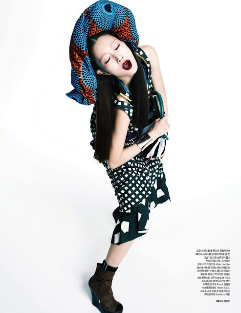 Hyun Yi Lee in Harper's Bazaar Korea, March 2012 {Cool Chic Style Fashion}
